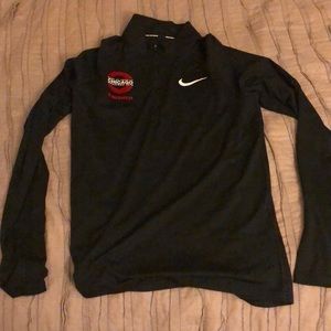 Nike fleece running shirt.
